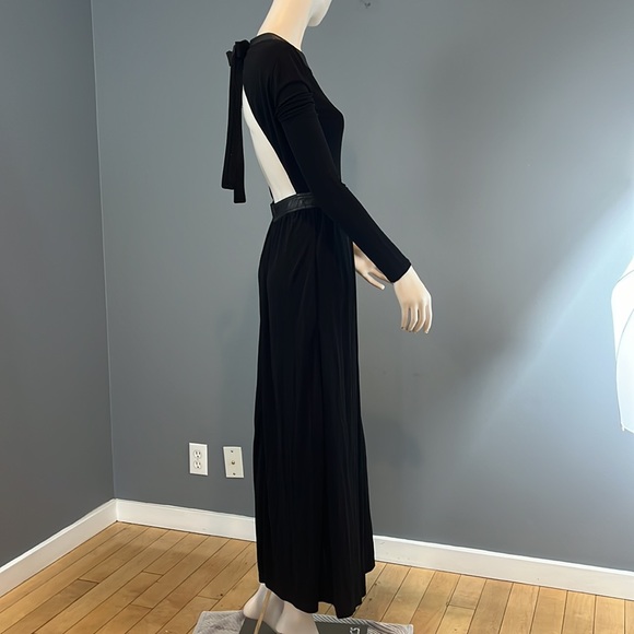 NWT Rosetta Getty Black Backless Dress Sz Small - Picture 5 of 14